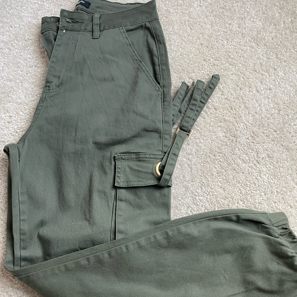 Brand New Green Cargo Pants